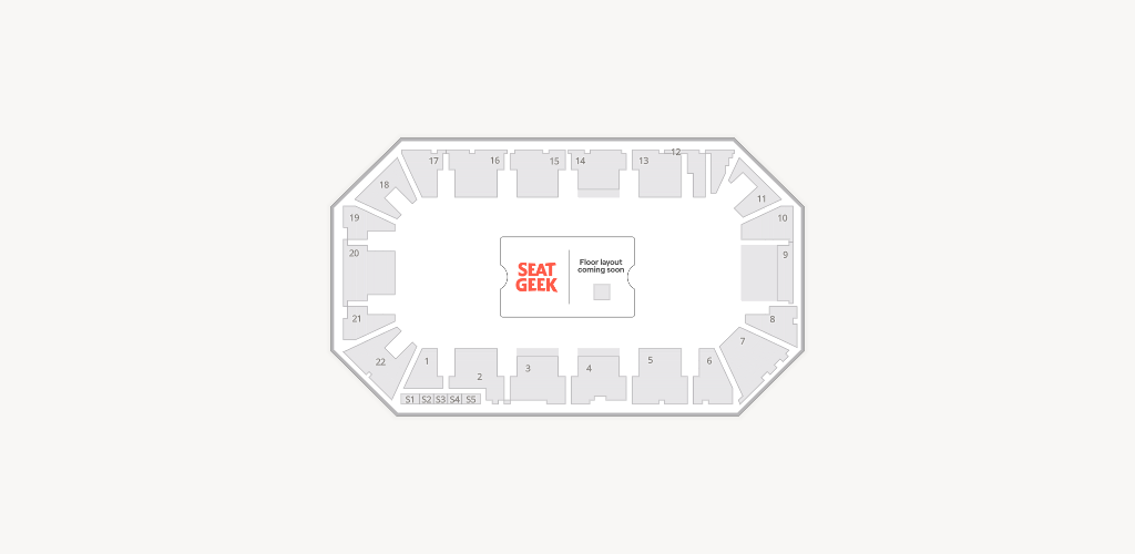 1st SUMMIT ARENA at Cambria County War Memorial Seating Chart