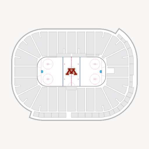 3M Arena at Mariucci seating chart