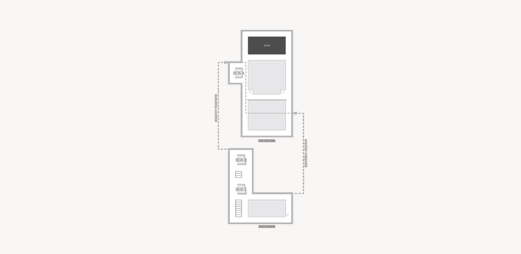 A.C.T.'s Strand Theater Seating Chart