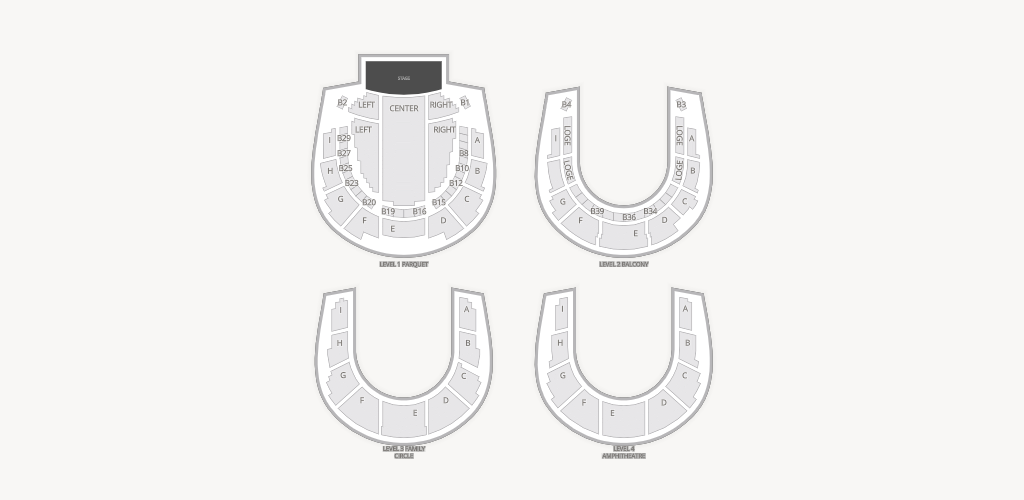 Academy of Music - Philadelphia Seating Chart