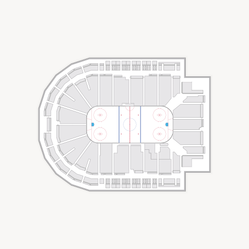 Acrisure Arena seating chart