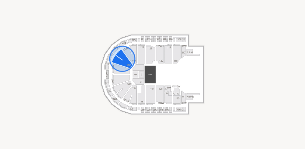 Acrisure Arena Seating Chart