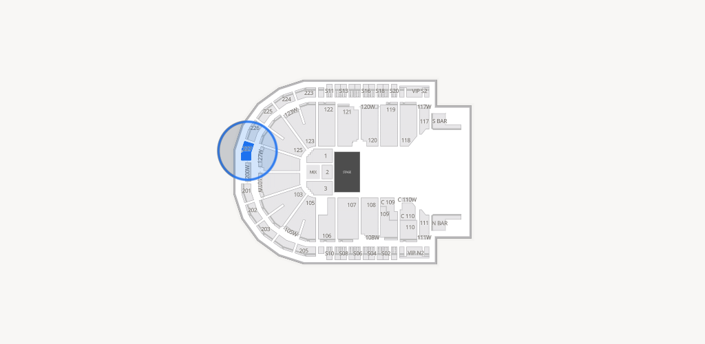 Acrisure Arena Seating Chart