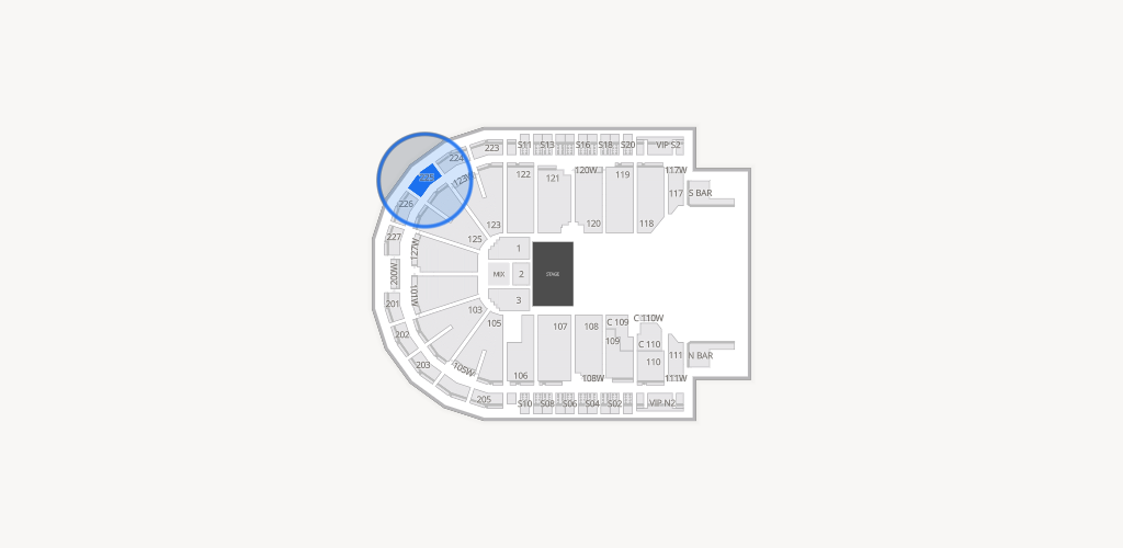 Acrisure Arena Seating Chart