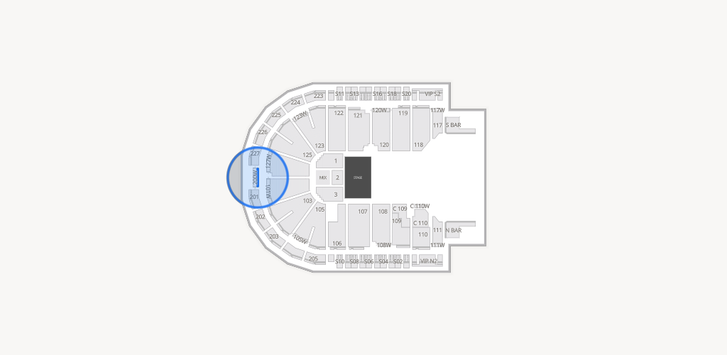 Acrisure Arena Seating Chart