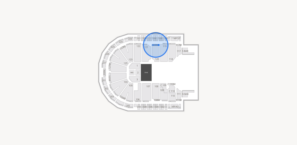 Acrisure Arena Seating Chart