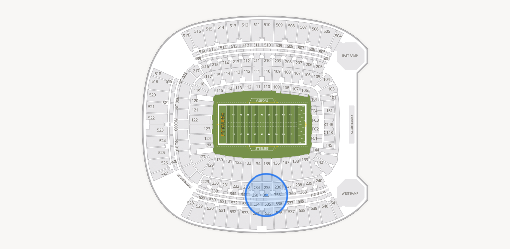 Acrisure Stadium Seating Chart