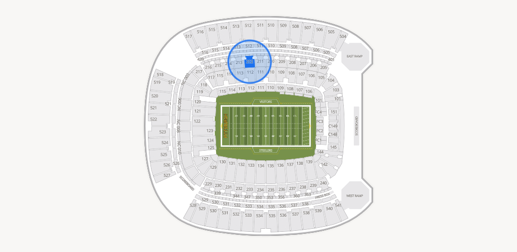 Acrisure Stadium Seating Chart