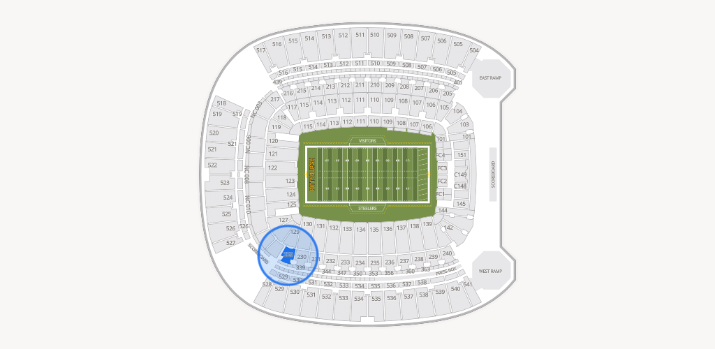 Acrisure Stadium Seating Chart