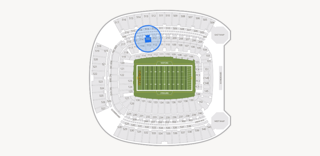 Acrisure Stadium Seating Chart