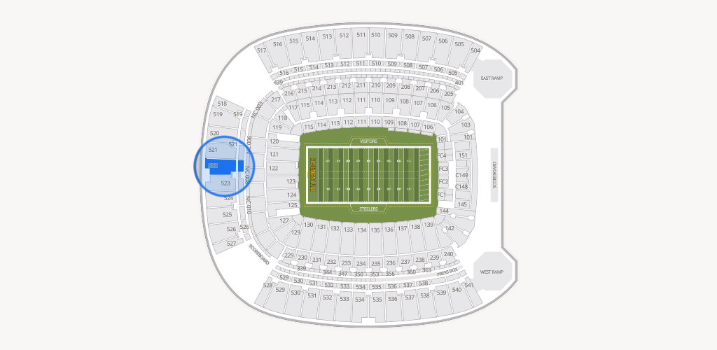 Acrisure Stadium Seating Chart