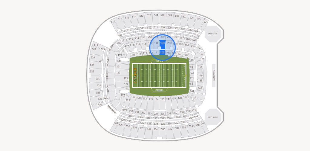 Acrisure Stadium Seating Chart