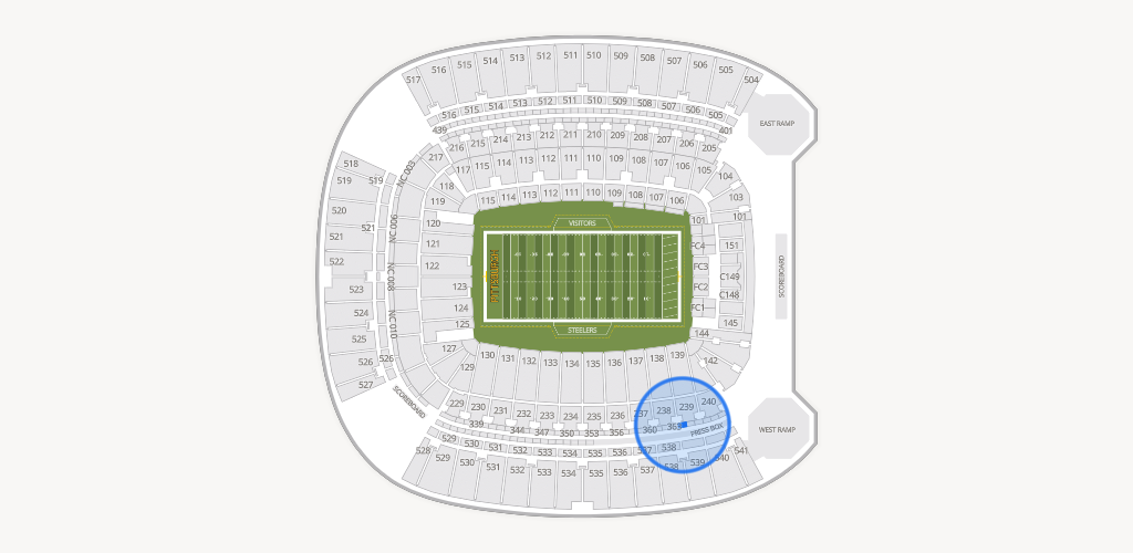 Acrisure Stadium Seating Chart