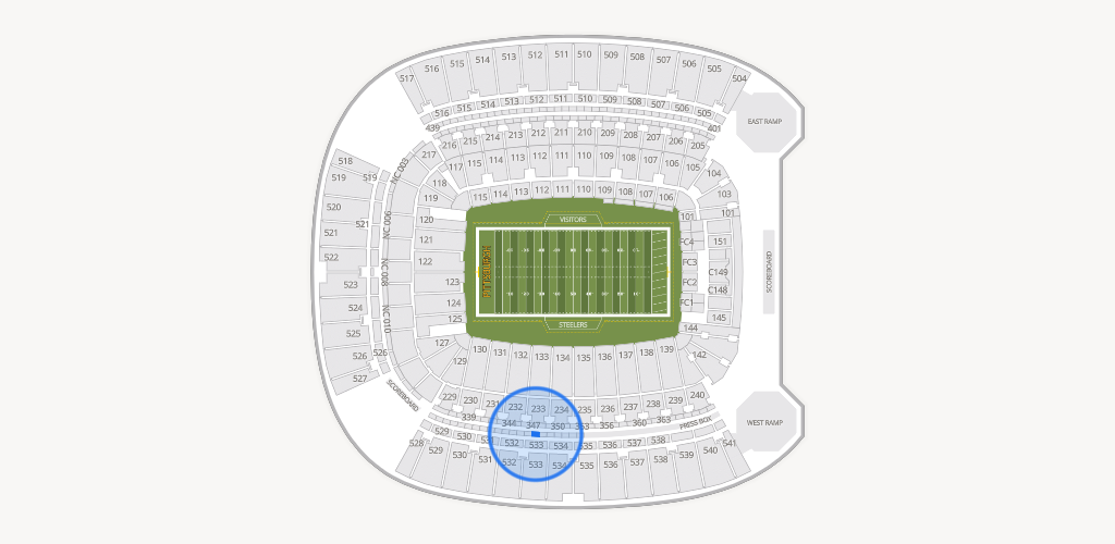 Acrisure Stadium Seating Chart