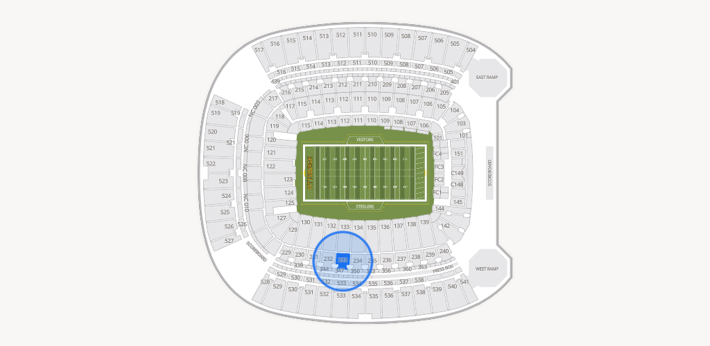 Acrisure Stadium Seating Chart
