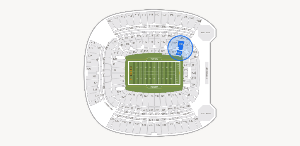 Acrisure Stadium Seating Chart