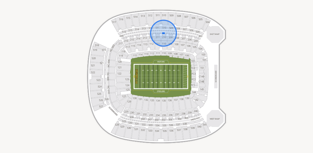 Acrisure Stadium Seating Chart