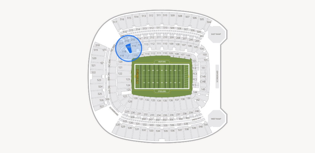 Acrisure Stadium Seating Chart