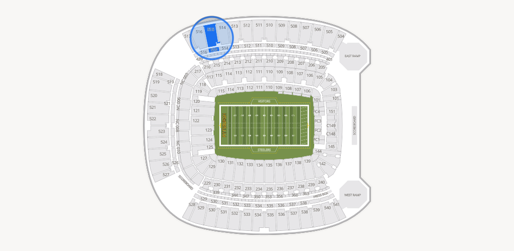 Acrisure Stadium Seating Chart
