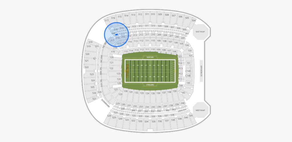 Acrisure Stadium Seating Chart