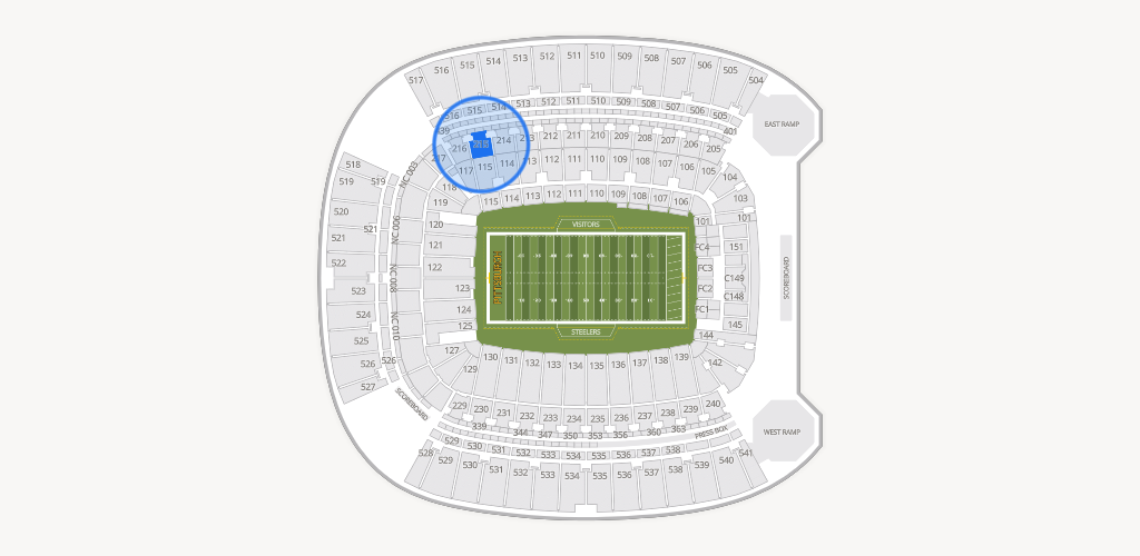 Acrisure Stadium Seating Chart