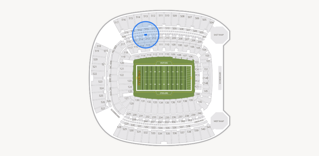 Acrisure Stadium Seating Chart
