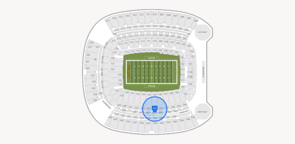 Acrisure Stadium Seating Chart