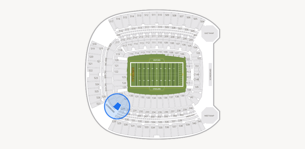 Acrisure Stadium Seating Chart