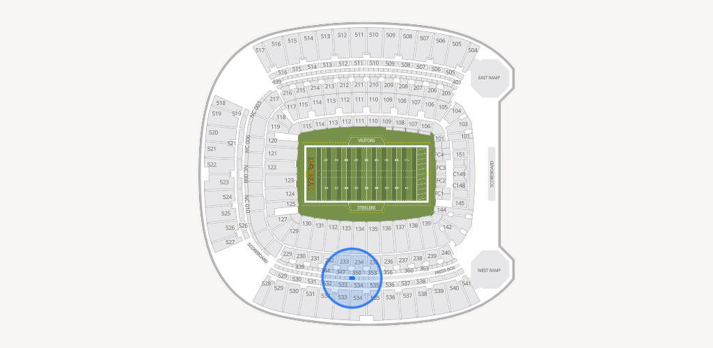 Acrisure Stadium Seating Chart