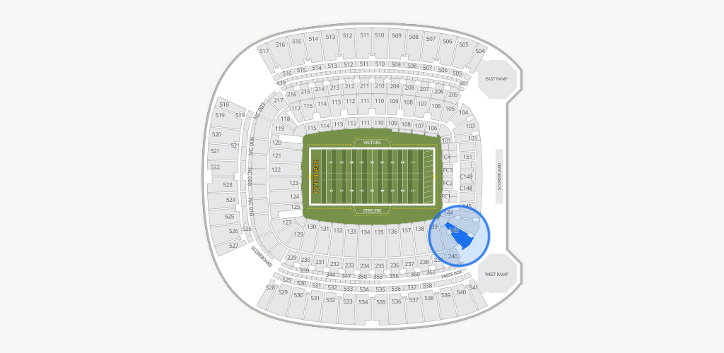 Acrisure Stadium Seating Chart