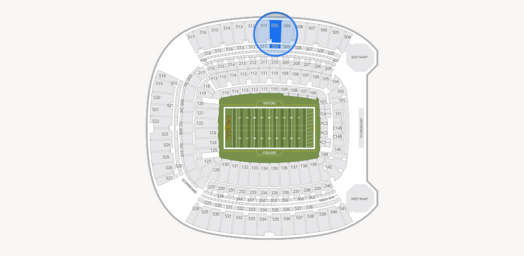 Acrisure Stadium Seating Chart