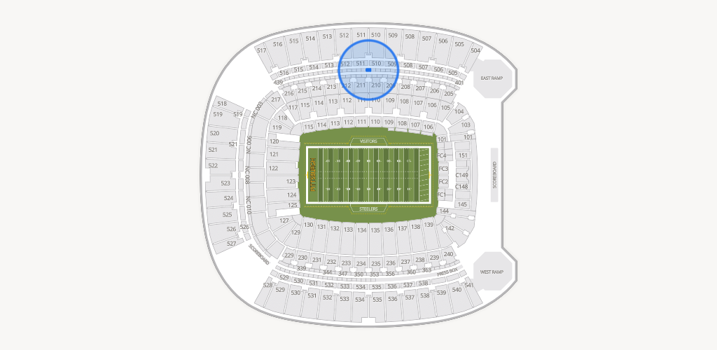 Acrisure Stadium Seating Chart