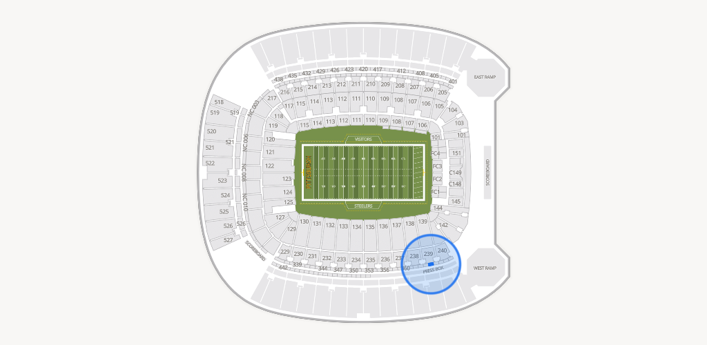 Acrisure Stadium Seating Chart