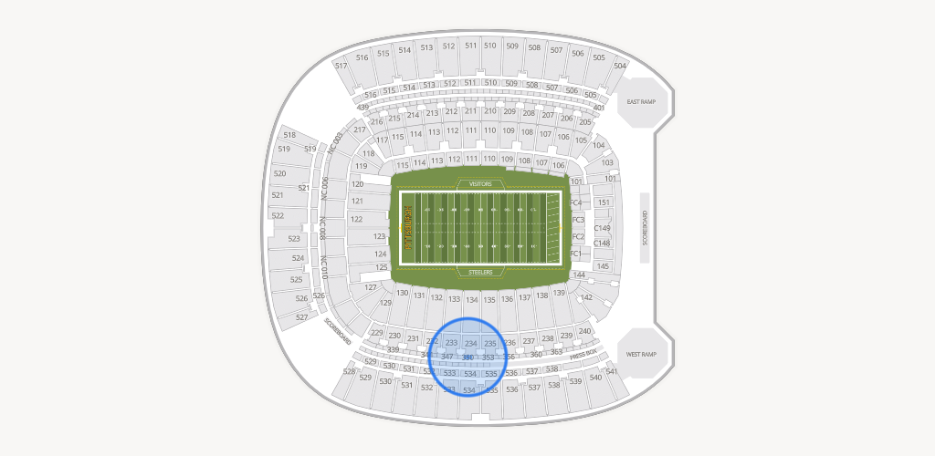 Acrisure Stadium Seating Chart