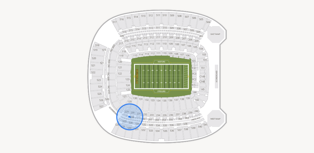 Acrisure Stadium Seating Chart