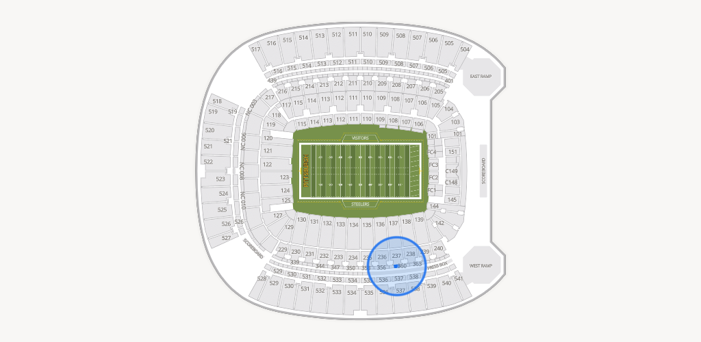 Acrisure Stadium Seating Chart
