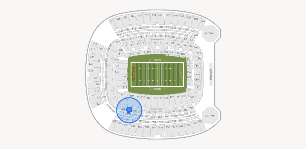Acrisure Stadium Seating Chart