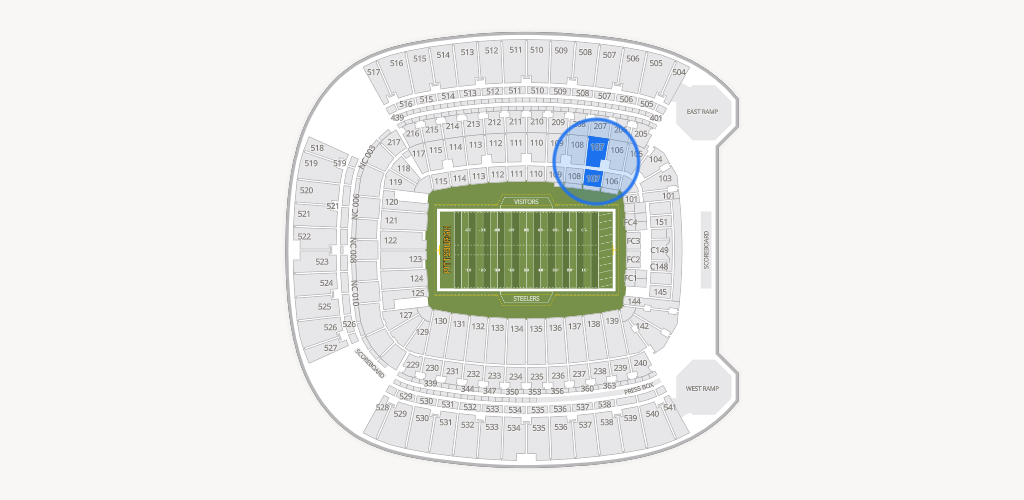 Acrisure Stadium Seating Chart