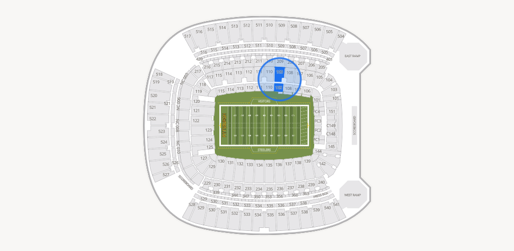Acrisure Stadium Seating Chart