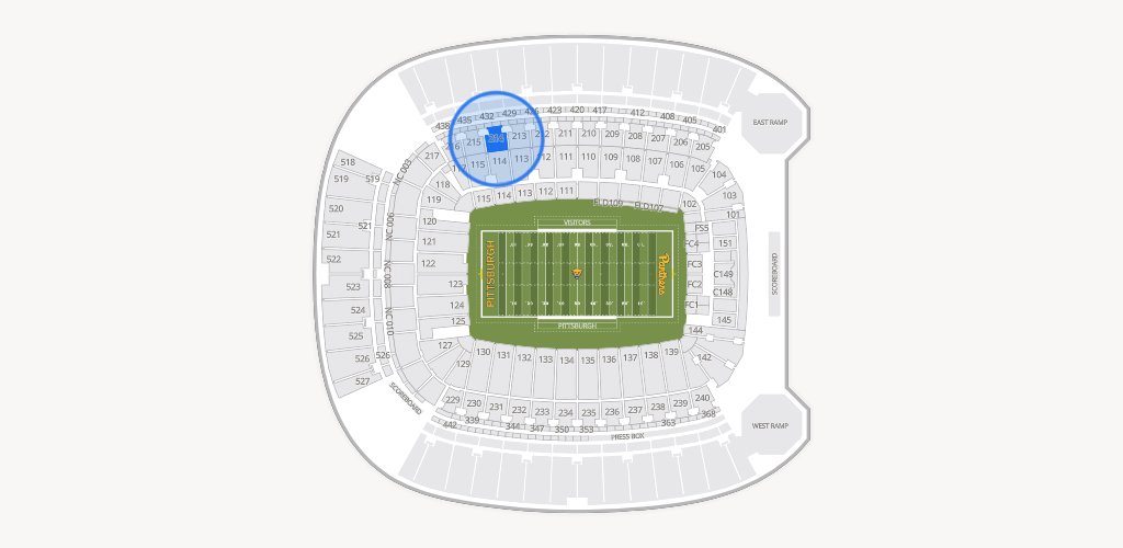 Acrisure Stadium Seating Chart