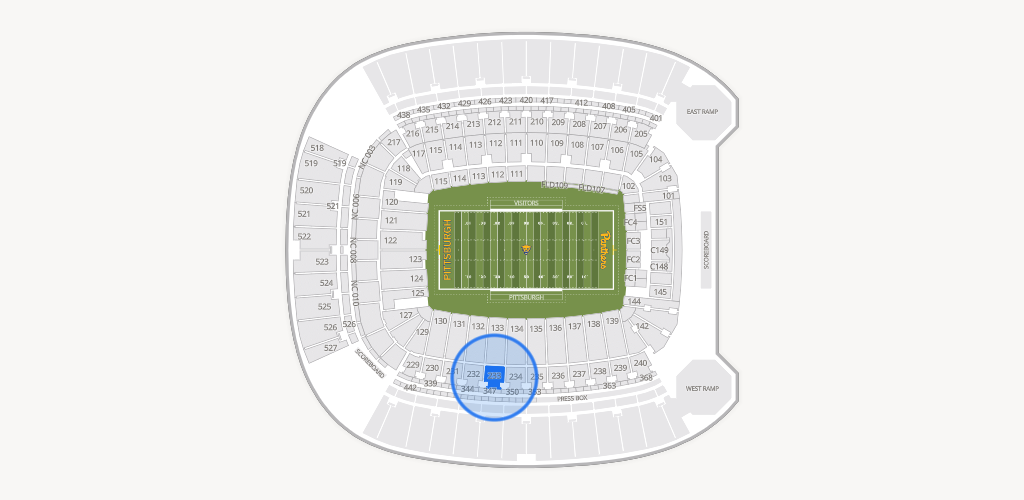 Acrisure Stadium Seating Chart