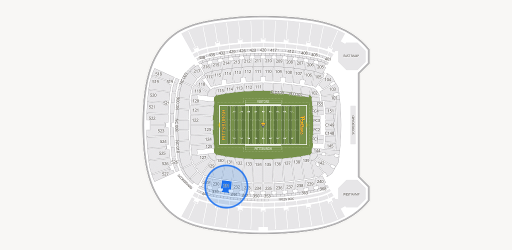 Acrisure Stadium Seating Chart