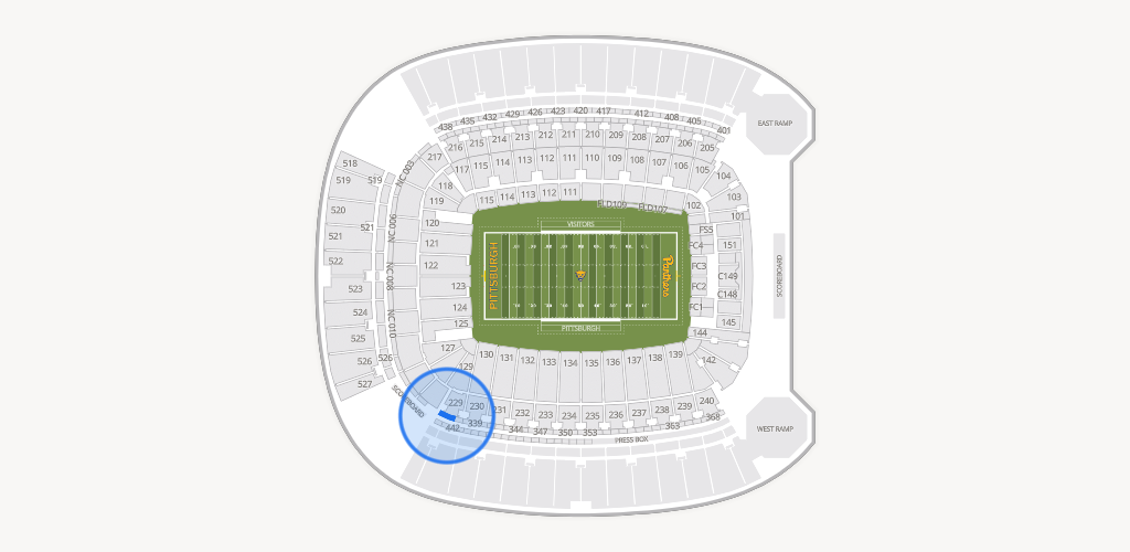 Acrisure Stadium Seating Chart