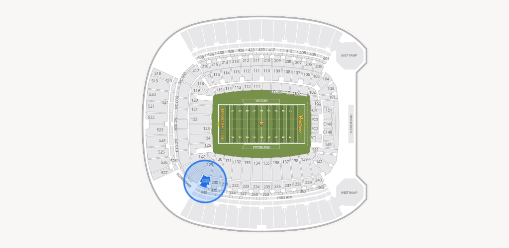 Acrisure Stadium Seating Chart