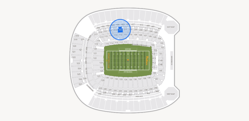 Acrisure Stadium Seating Chart