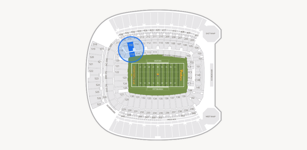 Acrisure Stadium Seating Chart