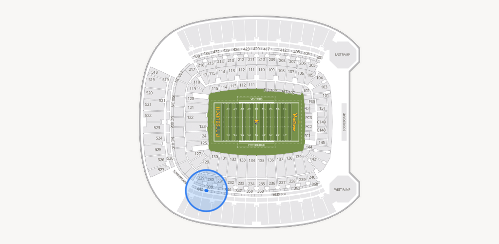 Acrisure Stadium Seating Chart