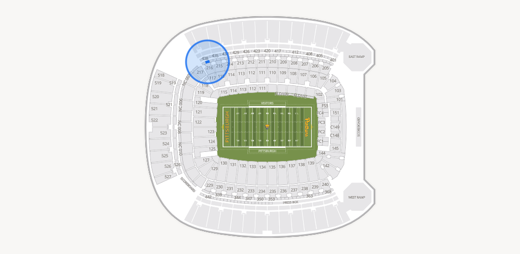 Acrisure Stadium Seating Chart