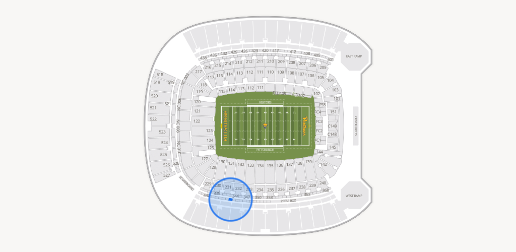 Acrisure Stadium Seating Chart