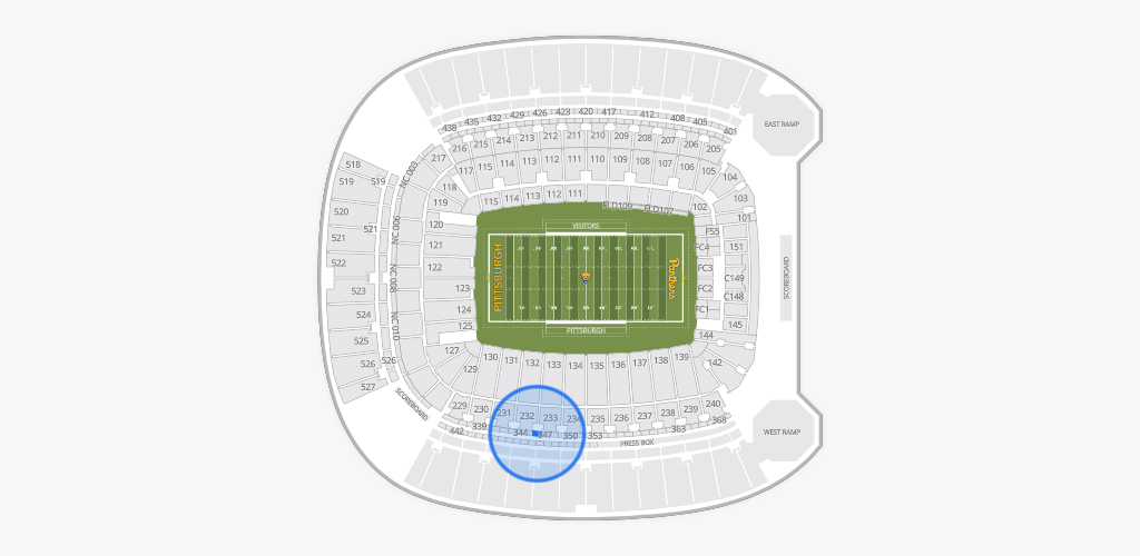 Acrisure Stadium Seating Chart